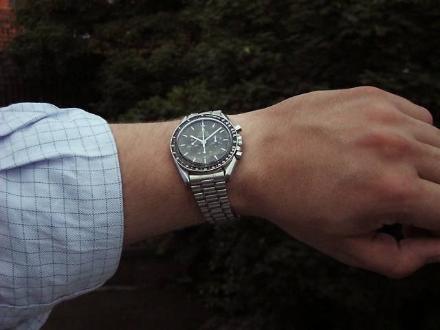 speedmaster bracelet on seamaster